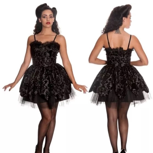 hell bunny velvet dress